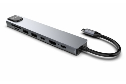 INCA Adapter ITPC-7T Typ C > 3XUSB-A, 1xRJ45, 1000mbps