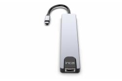 INCA Adapter ITPC-7T Typ C > 3XUSB-A, 1xRJ45, 1000mbps
