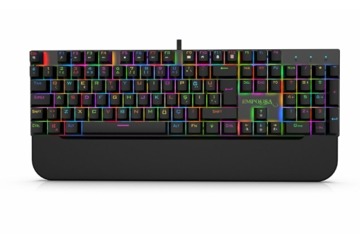 INCA Gaming Tastatur RGB/RedSwitch/USB 1.50m schwarz