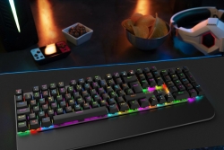 INCA Gaming Tastatur RGB/RedSwitch/USB 1.50m schwarz
