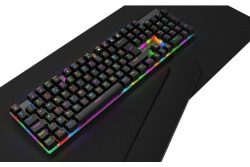 INCA Gaming Tastatur RGB/RedSwitch/USB 1.50m schwarz