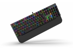 INCA Gaming Tastatur RGB/RedSwitch/USB 1.50m schwarz