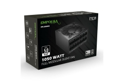 INCA Netzteil 1050W 80+Plat. 1x120mm Lüfter/ATX 12V 2.3 sw