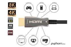 Python AOC Hybrid Ultra-High-Speed HDMI« 2.1 Kabel 5m