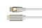 Python DisplayPort 1.4 an HDMI 2.0 Kabel Nylong. weiß 1m