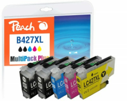 Peach Patrone Brother LC-427XL MultiPack Plus kompatibel