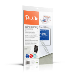 Peach Wire Binding Combi Box PW064-07 20 Binding Wires 6mm