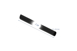 DELOCK Schrumpfschlauch 1 m x 25,4 mm schwarz