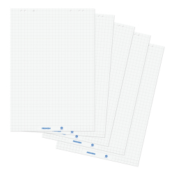 Flipchartblock U-Act!Line®, blanko/kariert, 680 x 990...