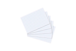 Herlitz Karteikarte A7 kariert ws 100St hf...