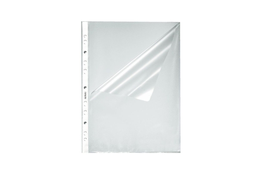 Herlitz Prospekthülle A4 PP Standard 100St genarbt oben + se