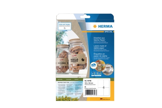 HERMA Etiketten Silphie A4 20 Blatt 105x148