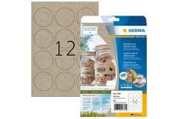 HERMA Etiketten Silphie A4 20 Blatt 60mm Rund