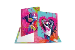 HERMA Sammelmappen A4 Karton Music Girl