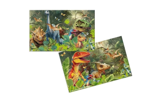 HERMA Schreibunterlage Karton Dino World 55x35 3Stk