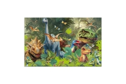 HERMA Schreibunterlage Karton Dino World 55x35 3Stk