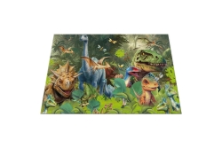 HERMA Schreibunterlage Karton Dino World 55x35 3Stk