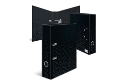 HERMA Ordner A4 Karton Color Schwarz