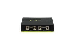 LevelOne KVM Switch 2-Port USB VGA audio support sw