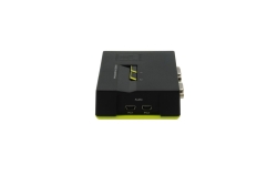 LevelOne KVM Switch 2-Port USB VGA audio support sw