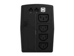 CONCEPTRONIC USV 1000VA/600W/4xIEC/HID USB/RJ45in/Out/AVR sw