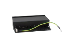 Equip Patchpanel 8xRJ45 Cat6a Desktop 500MHz RAL9005