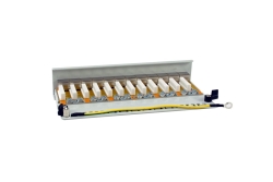 Equip Patchpanel 12xRJ45 Cat6a Desktop 500MHz RAL7035