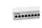 Equip Patchpanel 12xRJ45 Cat6a Desktop 500MHz RAL7035