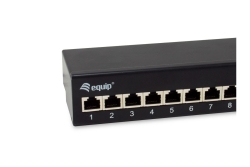 Equip Patchpanel 12xRJ45 Cat6a Desktop 500MHz RAL9005