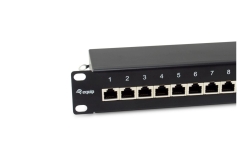 Equip 10 Patchpanel 12xRJ45 Cat6a FTP 1U 500MHz RAL9005