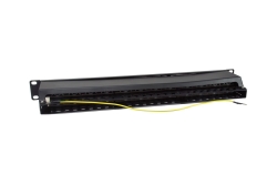 Equip 19 Patchpanel 48xRJ45 Cat6a FTP 1U 500MHz RAL9005