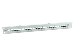 Equip 19 Patchpanel 24xKeystones FTP 1U RAL7035