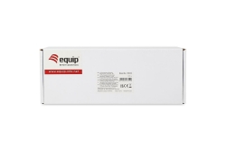 Equip 10 Patchpanel 12xKeystones FTP 1U RAL7035