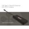 Club3D USB-Hub Typ C > 4x USB Typ C 10Gbps + 100W PD St/Bu retail