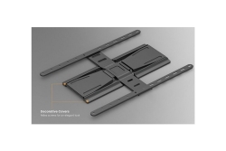 Equip Wandhalterung 43-90/1TFT Slim/V.b 1Gelenk 50Kg sw retail