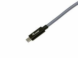 Equip Kabel USB-C3.2->C Gen2x2 PD240W St/St 2.00m schwarz