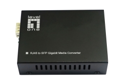 LevelOne Media Konverter RJ45->SFP GE PoE PSE 60W