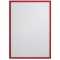 X-tra!Line® Dokumentenhülle Frame It - A4, Hartfolie, matt, rot