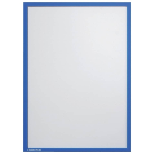 X-tra!Line® Dokumentenhülle Frame It - A4, Hartfolie, matt, blau, 5 Stück