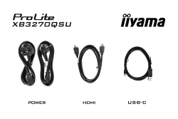 IIYAMA 80.0cm (31,5) XB3270QSU-B1 16:9 2xHDMI+DP+3xUSB IPS retail