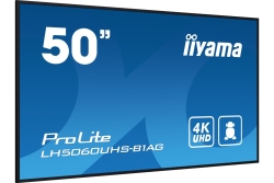 IIYAMA 125.7cm(49.5) LH5060UHS-B1AG 16:9 3xHDMI+2xUSB IPS retail (Speditionsversand)