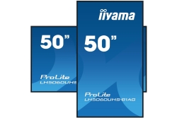 IIYAMA 125.7cm(49.5) LH5060UHS-B1AG 16:9 3xHDMI+2xUSB IPS retail (Speditionsversand)