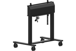 IIYAMA Floor lift on wheels max. 120KG MD-CAR2031-B1 retail (Speditionsversand)