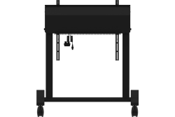 IIYAMA Floor lift on wheels max. 120KG MD-CAR2031-B1 retail (Speditionsversand)