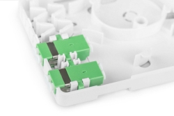 DIGITUS FTTH Gehäuse mit 2 x LC/APC DX Kupplung