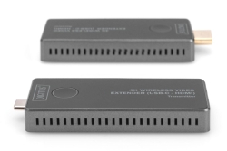 DIGITUS 4K wireless Video Extender Set USB-C -> HDMI 30m