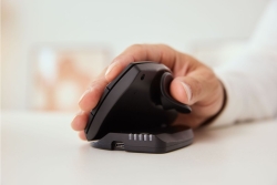 Contour UniMouse wireless Bluetooth rechtshänder schwarz
