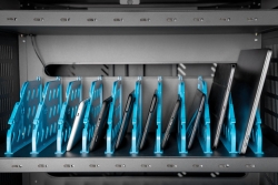 DIGITUS Mob.Ladeschrank Notebooks/Tablets 15,6USB-C 30Pl.sw (Speditionsversand)