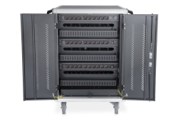 DIGITUS Mob.Ladeschrank Notebooks/Tablets 15,6USB-C 30Pl.sw (Speditionsversand)