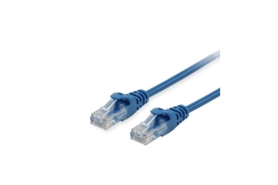 Equip Patchkabel Cat6 U/UTP 2xRJ45 0.15m blau PVC Polybeutel